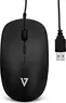 V7 optical mouse black, USB