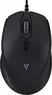 V7 wired Pro Silent Mouse black, USB