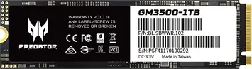 Acer Predator GM3500 SSD 512GB, M.2 2280 / M-Key / PCIe 3.0 x4