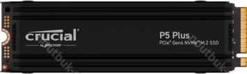 Crucial P5 Plus SSD 2TB, M.2, с радиатором