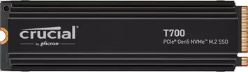Crucial T700 SSD 1TB, M.2 2280 / M-Key / PCIe 5.0 x4, с радиатором