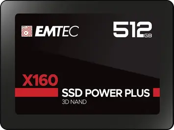 Emtec X160 SSD Power Plus 512GB, 2.5" / SATA 6Gb/s, bulk