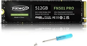 Fikwot FN501 Pro 512GB, M.2 2280 / M-Key / PCIe 3.0 x4