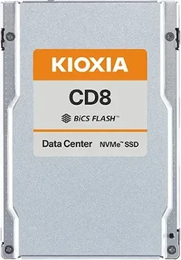 KIOXIA CD8-R Data Center - 1DWPD Read Intensive SSD 7.68TB, SIE, 2.5" / U.2 / PCIe 4.0 x4