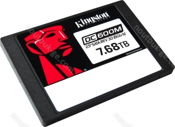 Kingston DC600M Data Center Series Mixed-Use SSD - 1DWPD 7.68TB, SED, SATA