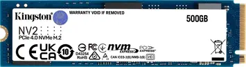 Kingston NV2 NVMe PCIe 4.0 SSD 500GB, M.2 2280 / M-Key / PCIe 4.0 x4