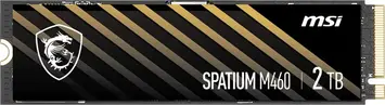 MSI Spatium M460 2TB, M.2 2280 / M-Key / PCIe 4.0 x4