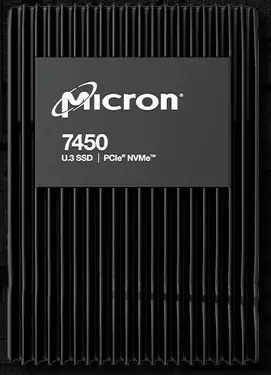 Micron 7450 PRO - 1DWPD Read Intensive 15.36TB, 512B, 2.5" / U.3 / PCIe 4.0 x4