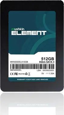 Mushkin ELEMENT 2.5 512GB, 2.5" / SATA 6Gb/s