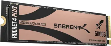 Sabrent Rocket 4 Plus 500GB, M.2 2280 / M-Key / PCIe 4.0 x4