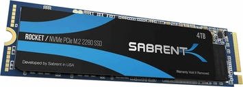 Sabrent Rocket 4TB, M.2 2280 / M-Key / PCIe 3.1 x4