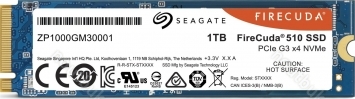 Seagate FireCuda 510 SSD +Rescue 1TB, M.2