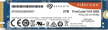 Seagate FireCuda 510 SSD +Rescue 2TB, M.2