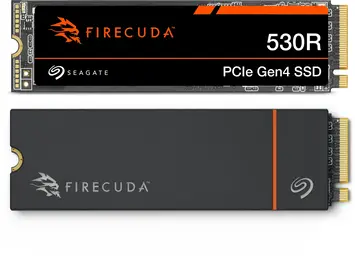 Seagate FireCuda 530R SSD +Rescue 4TB, M.2 2280 / M-Key / PCIe 4.0 x4, с радиатором
