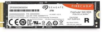 Seagate FireCuda 540 SSD +Rescue 2TB, M.2 2280 / M-Key / PCIe 5.0 x4