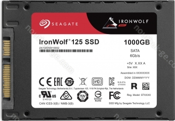 Seagate IronWolf 125 NAS SSD +Rescue 1TB, SATA