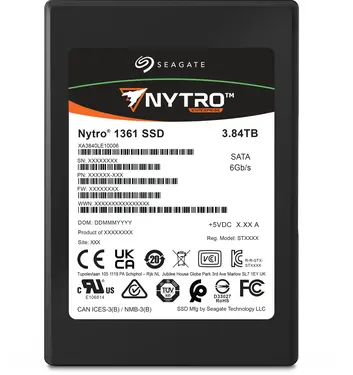 Seagate Nytro 1000 - 1DWPD 1361 Light Endurance 3.84TB, 2.5" / SATA 6Gb/s