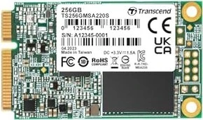 Transcend MSA220S 256GB, MO-300 / mSATA 6Gb/s
