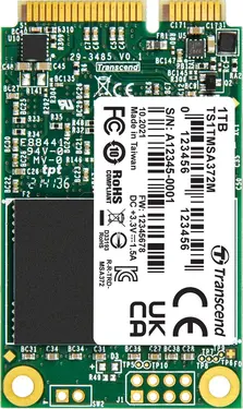 Transcend MSA372M 1TB, MO-300 / mSATA 6Gb/s