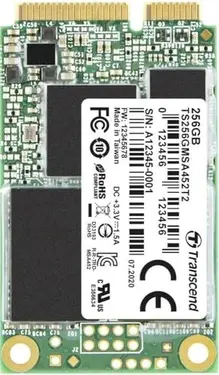 Transcend MSA452T2 SSD 256GB, MO-300 / mSATA 6Gb/s