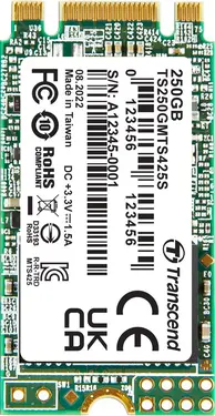 Transcend MTS425S SSD 250GB, M.2 2242 / B-M-Key / SATA 6Gb/s