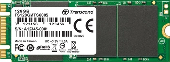 Transcend MTS600S SSD 128GB, M.2 2260 / B-M-Key / SATA 6Gb/s