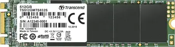 Transcend MTS832S SSD 512GB, M.2 2280 / B-M-Key / SATA 6Gb/s