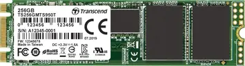 Transcend MTS950T SSD 256GB, M.2 2280 / B-M-Key / SATA 6Gb/s