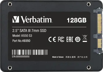 Verbatim Vi550 S3 SSD 128GB, 2.5" / SATA 6Gb/s