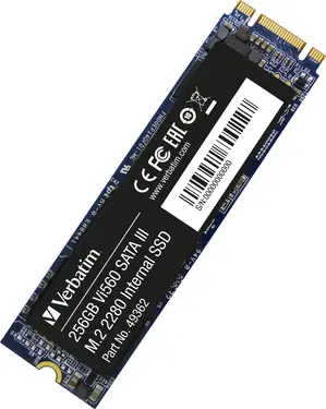 Verbatim Vi560 S3 SSD 256GB, M.2 2280 / B-M-Key / SATA 6Gb/s