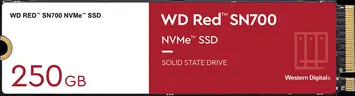 Western Digital Red SN700 NVMe NAS SSD - 1DWPD 250GB, M.2 2280 / M-Key / PCIe 3.0 x4