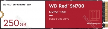 Western Digital Red SN700 NVMe NAS SSD - 1DWPD 250GB, M.2