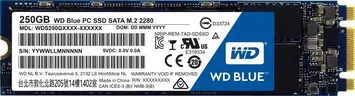 Western Digital WD Blue PC SSD 250GB, M.2 2280 / B-M-Key / SATA 6Gb/s