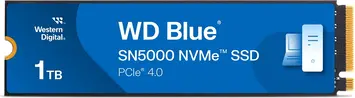 Western Digital WD Blue SN5000 NVMe SSD 1TB, M.2 2280 / M-Key / PCIe 4.0 x4
