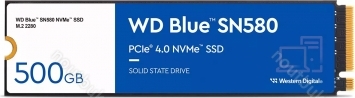 Western Digital WD Blue SN580 NVMe SSD 500GB, M.2