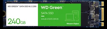 Western Digital WD Green SATA SSD 240GB, M.2 2280 / B-M-Key / SATA 6Gb/s