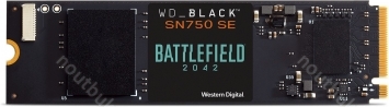 Western Digital WD_BLACK SN750 SE NVMe SSD 500GB, M.2, Retail, Special Edition Battlefield 2042