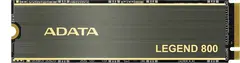 ADATA LEGEND 800 500GB, M.2 2280 / M-Key / PCIe 4.0 x4, с радиатором