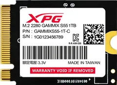 ADATA XPG Gammix S55 1TB, M.2 2230 / M-Key / PCIe 4.0 x4