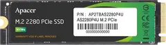 Apacer AS2280P4U 256GB, M.2 2280 / M-Key / PCIe 3.0 x4