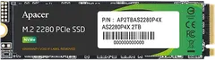 Apacer AS2280P4X 512GB, M.2 2280 / M-Key / PCIe 3.0 x4