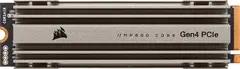 Corsair Force Series MP600 Core 4TB, M.2 2280 / M-Key / PCIe 4.0 x4, с радиатором