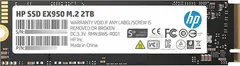 HP SSD EX950 M.2 2TB, M.2 2280 / M-Key / PCIe 3.0 x4