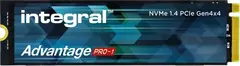 Integral Advantage Pro-1 M.2 2280 PCIe NVMe SSD 500GB, M.2 2280 / M-Key / PCIe 4.0 x4
