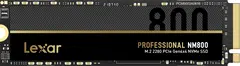 Lexar Professional NM800 1TB, M.2 2280 / M-Key / PCIe 4.0 x4