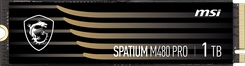 MSI Spatium M480 Pro 1TB, M.2 2280 / M-Key / PCIe 4.0 x4