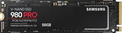 Samsung SSD 980 PRO 500GB, M.2 2280 / M-Key / PCIe 4.0 x4