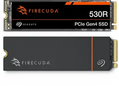 Seagate FireCuda 530R SSD +Rescue 4TB, M.2 2280 / M-Key / PCIe 4.0 x4, с радиатором