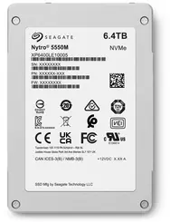 Seagate Nytro 5050 - 3DWPD 5550M Mixed Workloads 6.4TB, 2.5" / U.2 / PCIe 4.0 x4