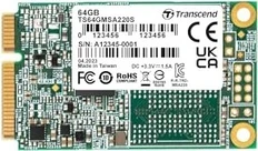 Transcend MSA220S 64GB, MO-300 / mSATA 6Gb/s